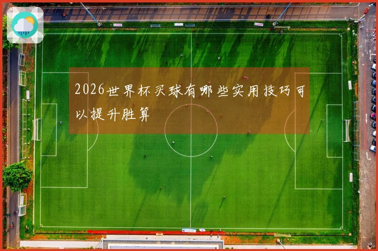 2026世界杯买球有哪些实用技巧可以提升胜算